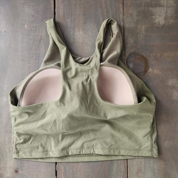 CRZ Yoga High Neck Cropped Tank Top – Size Medium - Picture 3 of 5